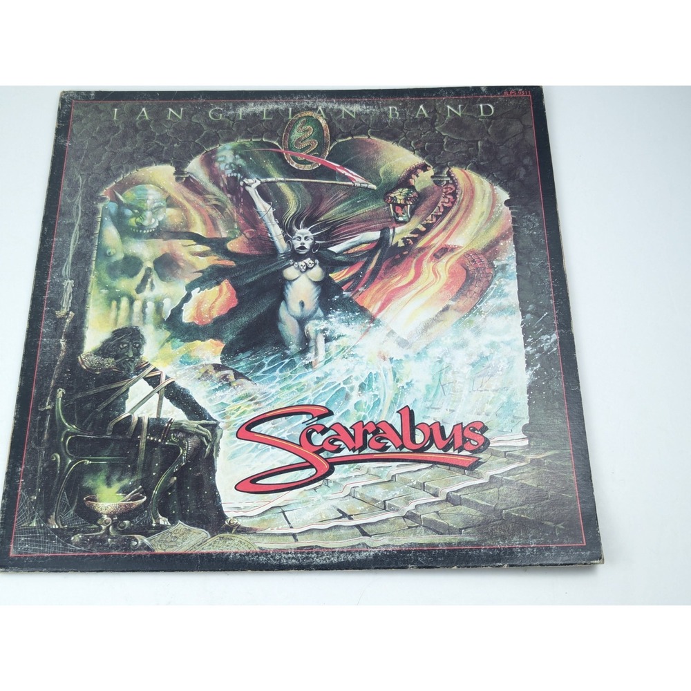 IAN GILLAN BAND Scarabus LP 1977 Island Records DEEP PURPLE Vinyl ILPS 9511